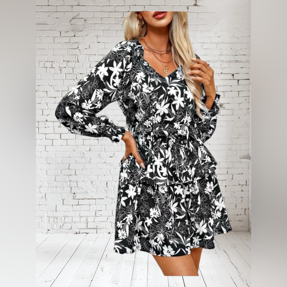 Cupshe Boho Dress Sz L NWT | Rayon Flowy Summer Festival Style